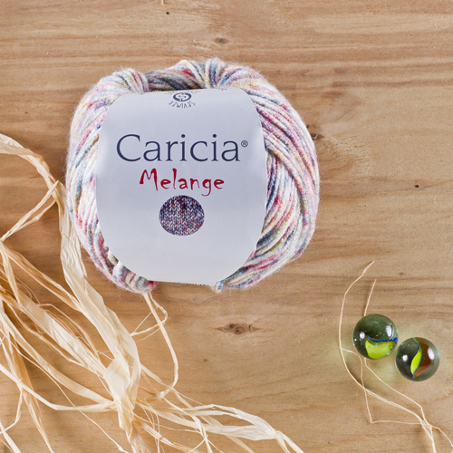 Lana Caricia Melange para tricotar jersey niña jaspeado