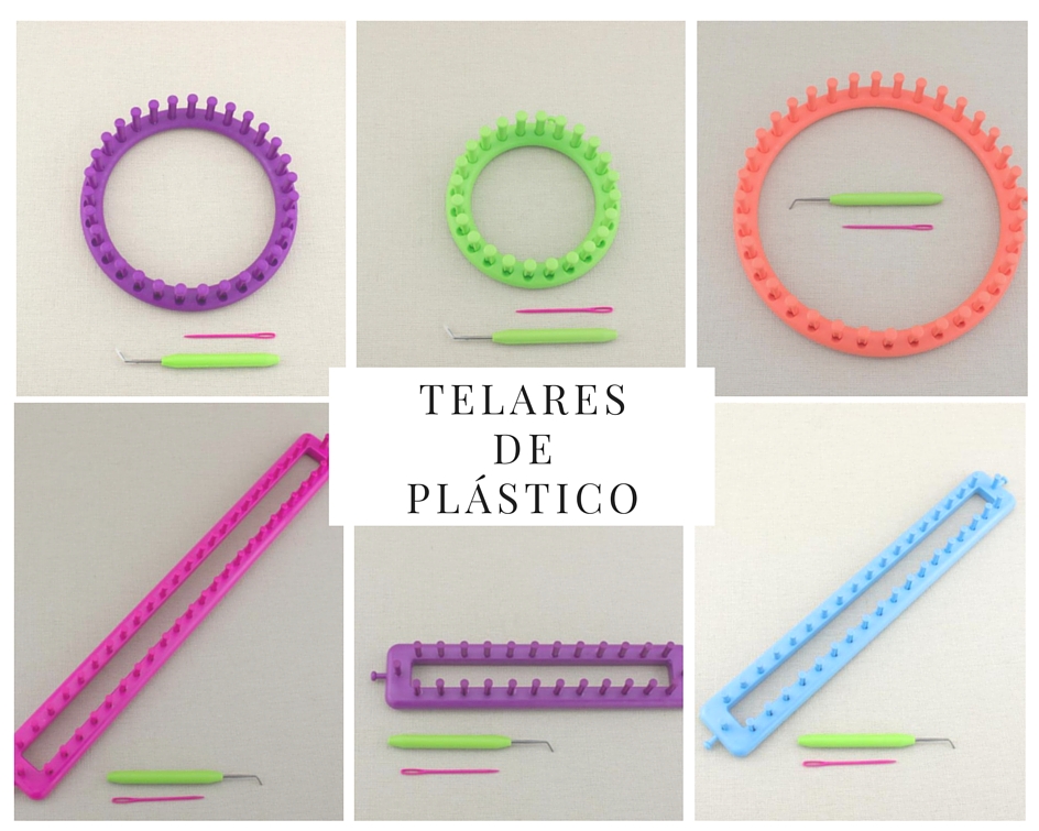 Telares de plástico circulares y rectangulares