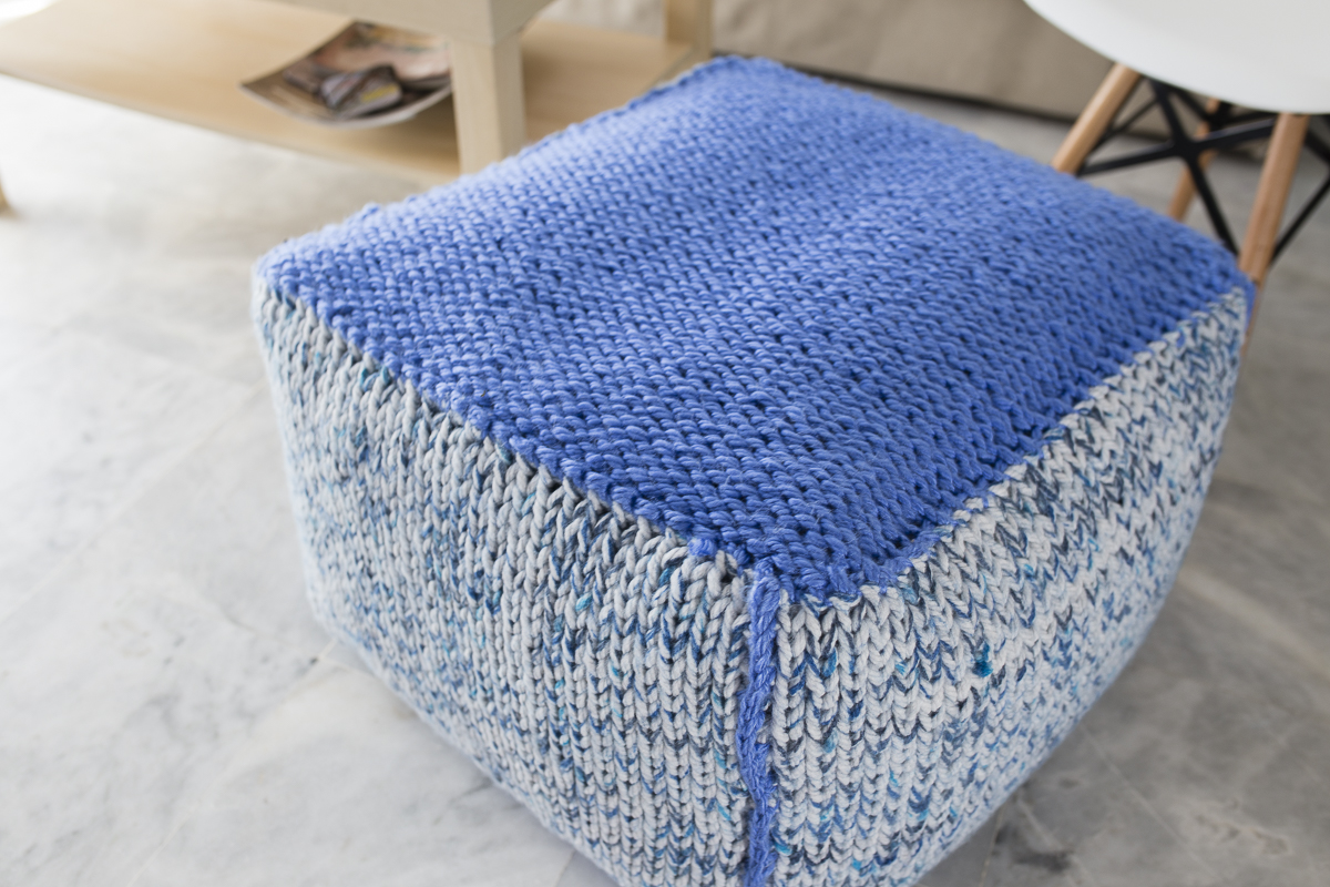 Puff azul-LC-4