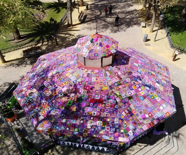 Forrando el templete de Ciudad Real por las enfermedades raras